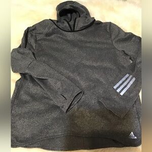 Adidas Women's Gray Hoodie Top